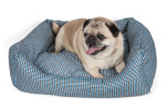 Wick-Away Nano-Silver and Anti-Bacterial Water Resistant Dog Bed - Blue