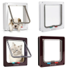 4 Way Dog Magnetic Lockable Safe Flap Door