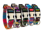 Adjustable Dog Collar with Fun Colors and Designs