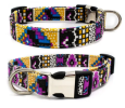 Adjustable Dog Collar with Fun Colors and Designs