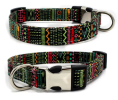 Adjustable Dog Collar with Fun Colors and Designs