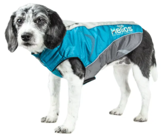 Helios Altitude-Mountaineer Waterproof Dog Coat (size: X Small, Colors: Blue)