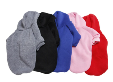 Sweatshirt Hoodie For Dogs (Color2: Pink, size: Small)