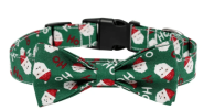 Christmas Bowtie and Collar for Dogs