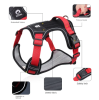 Dog Harness with Chest Strap and Reflective Stitching