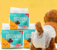 Disposable Small Dog Diapers for Males and Females