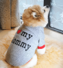 Cute Love Sweater for Small Dogs