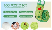 Squeaky Plush Snuffle Dog and Cat Puzzle Toy