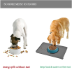 Dog Food and water Bowl Silicone Spill Placemat