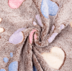 Colorful Hearts and Paw Prints Blanket for Dogs