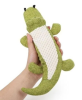 Bite Resistant Fleece Alligator Chew Toy for Dogs