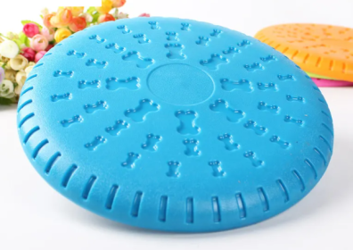 Rubber Dog Discs (Color2: Blue)