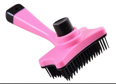 One Push Cleaning Brush for Dogs and Cats (Color2: Purple)