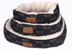 Round Nesting Bed for Small or Medium Dogs