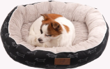 Round Nesting Bed for Small or Medium Dogs