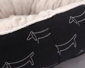 Round Nesting Bed for Small or Medium Dogs