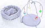 Cat Nest with Multi-function Tent Toy Swing