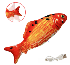 Flopping Simulated Fish Toy for Cats and Dogs (Numbers: 1)