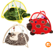 Animal Style Play Activity Cat Mat w/Hanging Toys