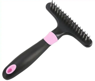 Grooming Tool Pin Comb (Color2: Pink)