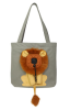 Lion Design Breathable Cat - Dog Carrier