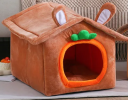 Plush Cute Nesting Villa Bed for Cats and Dogs