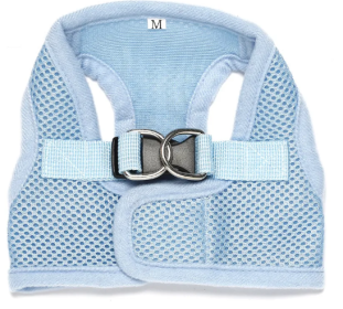 Breathable Mesh Dog or Cat Chest Vest Harness (Color2: Light Blue, size: XX Large)