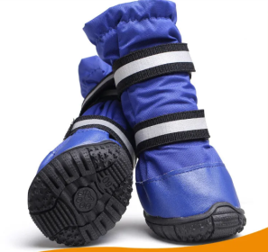 Fur Baby Snow Boots (Color2: Blue, size: X Small)