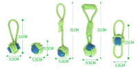 Knotted Cotton Rope Chew Toy Sets for Dogs