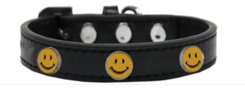 Fun Widget Dog and Cat Collars - Happy Face (size: Small)