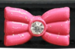 Glitter Bows Fun Widget Collar for Dogs and Cats