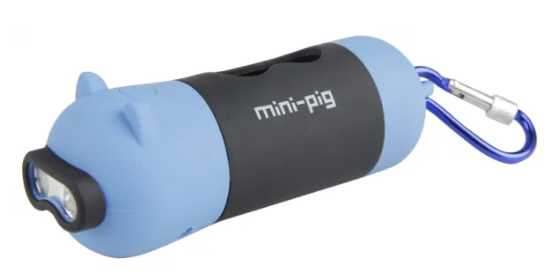 Poop Pig Waste Bag Holder (Color2: Blue)