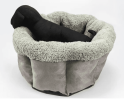 Deep Plush Nesting Bed Great for Small Fur Babies