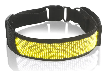 Animated LED Dog Collar (Color2: Yellow)