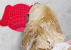 Puppy Shape Lick Pad for Dogs with Suction Cups