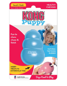 KONG Durable Dog Chew and Treat Dispenser (Color2: Blue, size: Small)